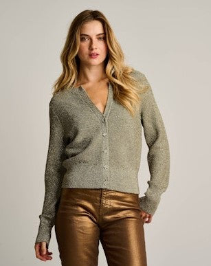 Lisa Todd Star Shine Cardigan - Antique Gold