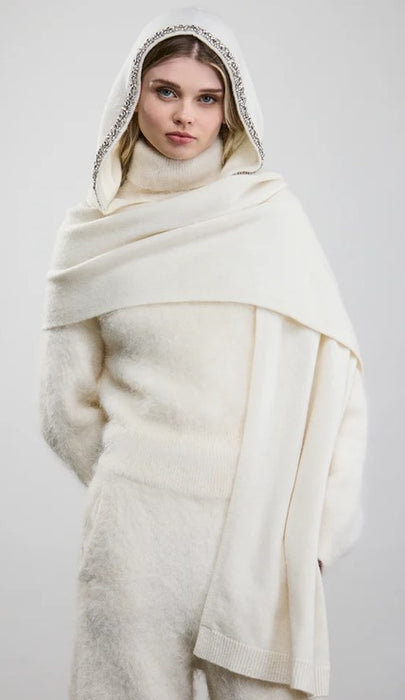 Maison Izzy Prism Scarf - Ivory