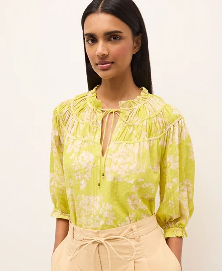 Marie Oliver Finley Top - HoneySuckle
