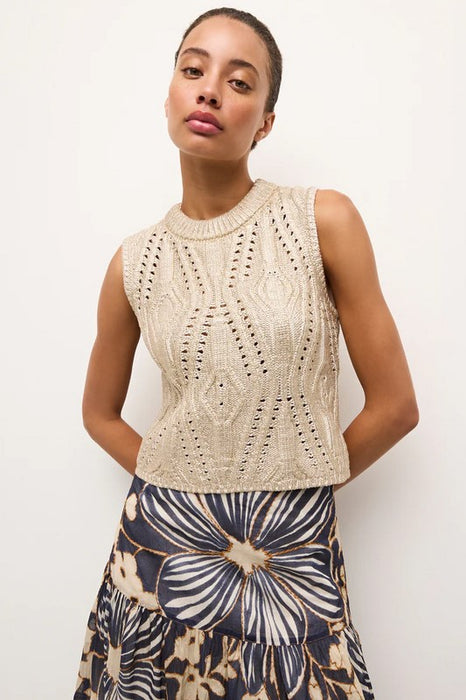 Marie Oliver McGuire Top - Chrome