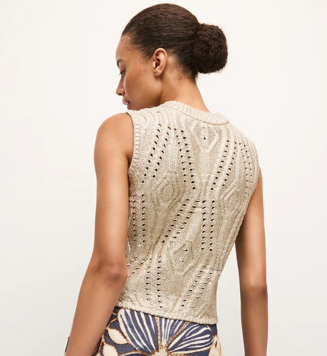 Marie Oliver McGuire Top - Chrome
