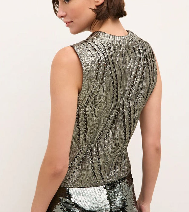 Marie Oliver McGuire Top - Evergreen