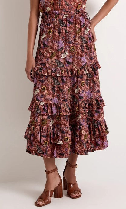 Marie Oliver Moira Skirt - Cassia Print