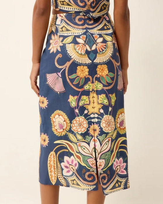 Marie Oliver Sutton Skirt - Neptune
