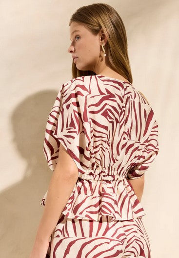 Marie Oliver Vesta Top - Lionfish