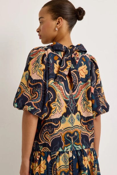Marie Oliver Wren Top - Saddle
