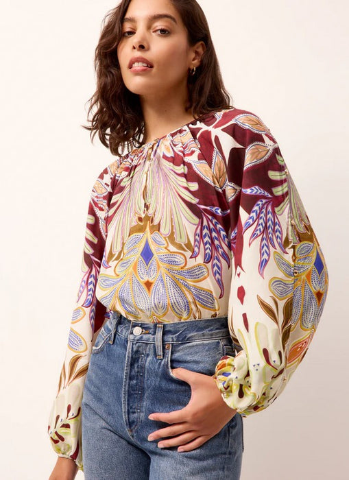Marie Oliver Arabella Blouse - Tranquility