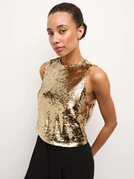 Marie Oliver Davis Top - Taupe
