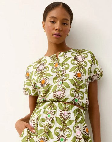 Marie Oliver Jaylen top - Jardin
