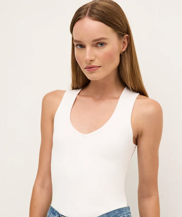 Marie Oliver Miranda Tank - Cool White