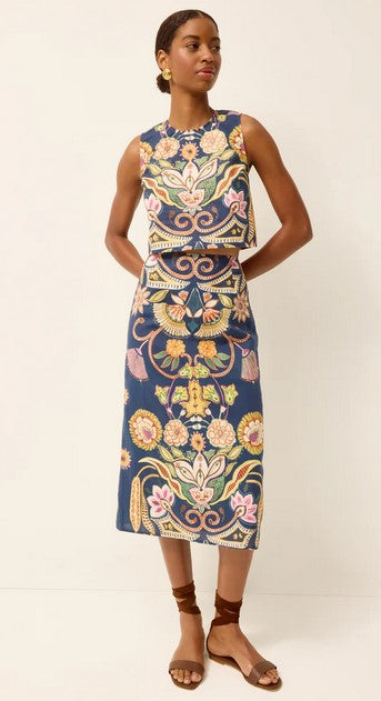 Marie Oliver Sutton Skirt - Neptune