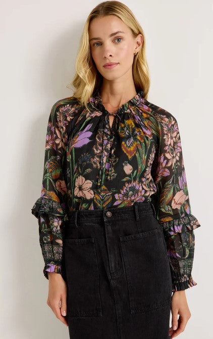 Marie Oliver Umika Top - Nightshade