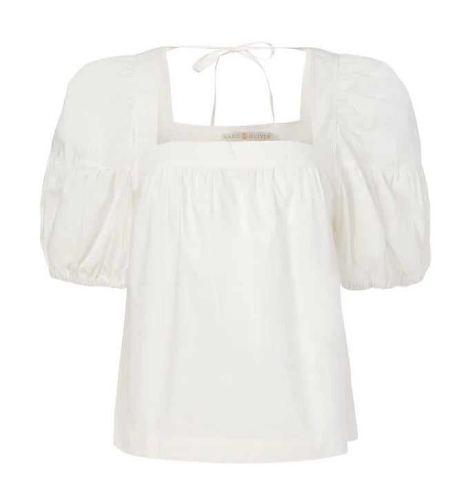 Marie Oliver Vai Top - White