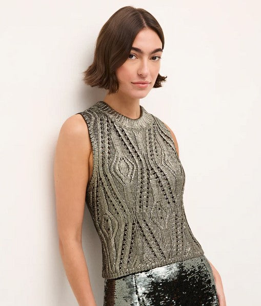 Marie Oliver McGuire Top - Evergreen
