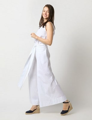 Ann Mashburn Molly Pant - White
