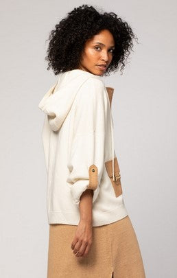 Max & Moi Vana Sweater - White