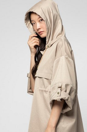 Max & Moi Vedio Trench Coat - Beige