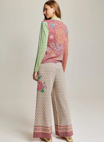 Me369 Michelle Knit Pants - Shipibo