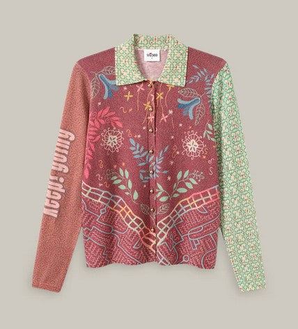 Me369 serenity Button Shirt - Shipibo