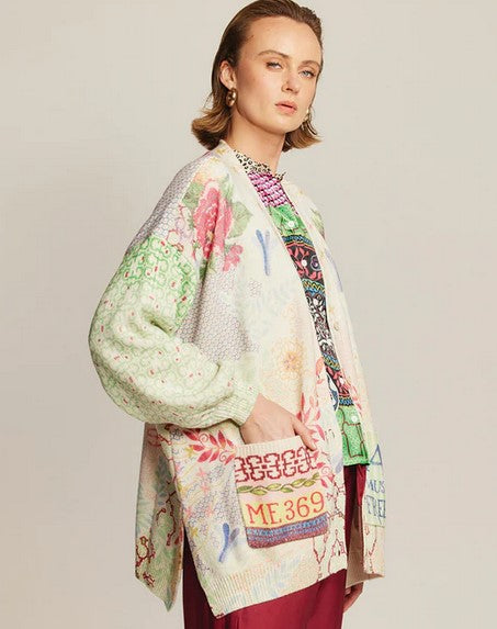 Me369 Liv Floral Printed Cardigan