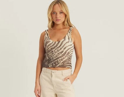 Me369 Mea Rib Tank Top - Noir Muse
