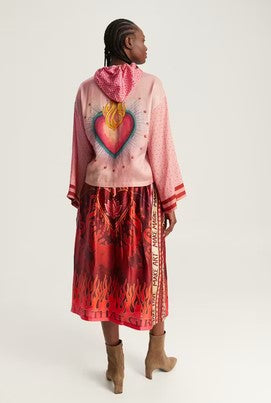 Me 369 vanessa Skirt - Red Aura