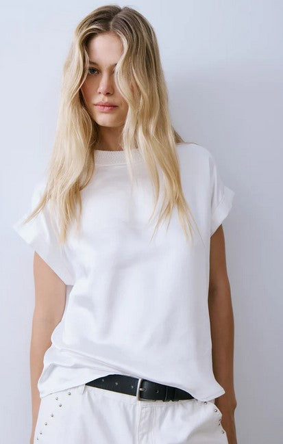 Melissa Nepton Leah Top - Off White