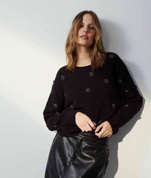 Melissa Nepton Adele Sweater - Black