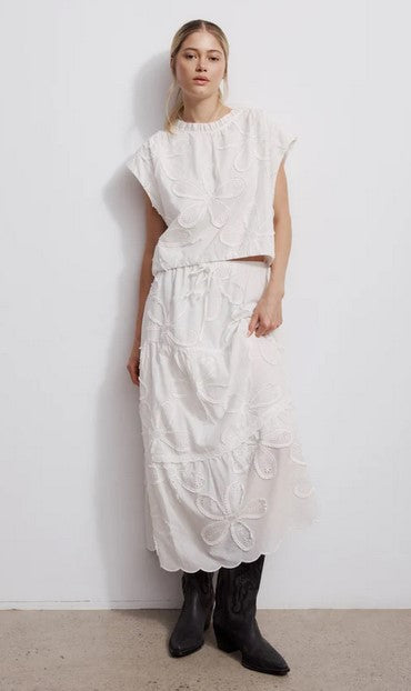 Melissa Nepton Licia Top - Off white