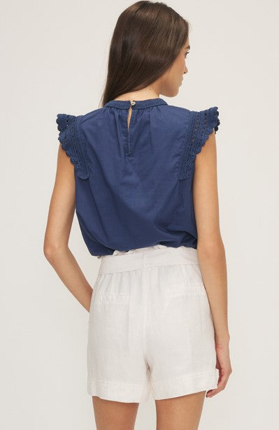 Melissa Nepton Spencer Short - White