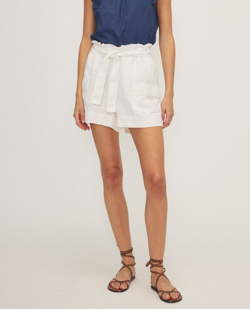 Melissa Nepton Spencer Short - White
