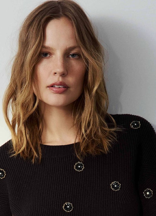 Melissa Nepton Adele Sweater - Black