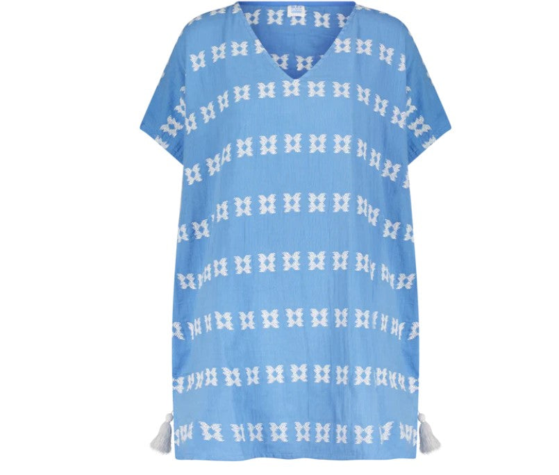 Mer St. Barths Cover Up - sky Blue