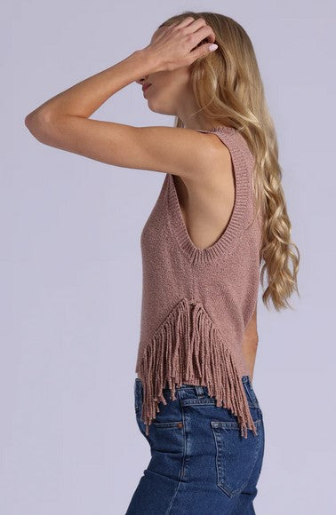 Minnie Rose Fringe Tank - Muraglia