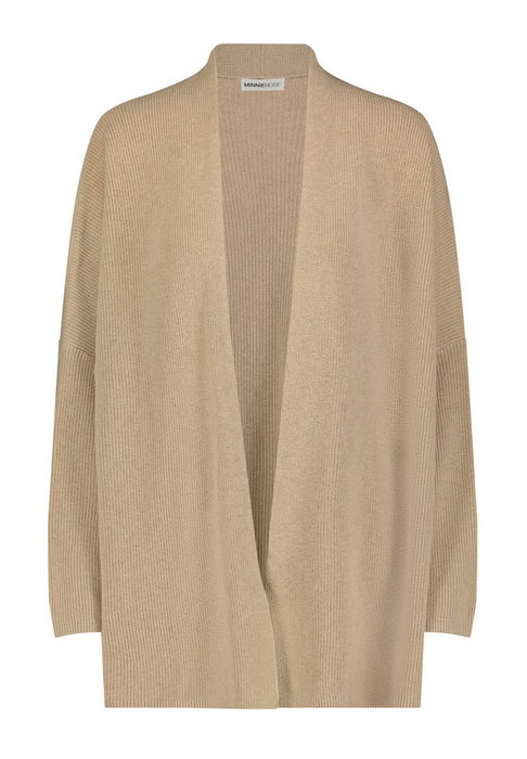 Minnie Rose Cotton Cashmere Topper - Brown Sugar