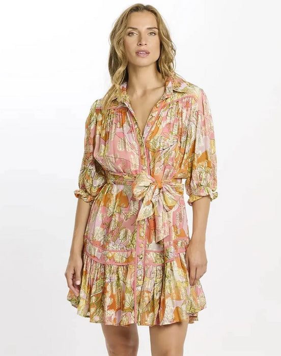 Miss June Cyra Dress - Pink