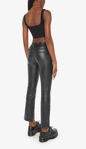 Mother The Insider Flood Jeans - Black