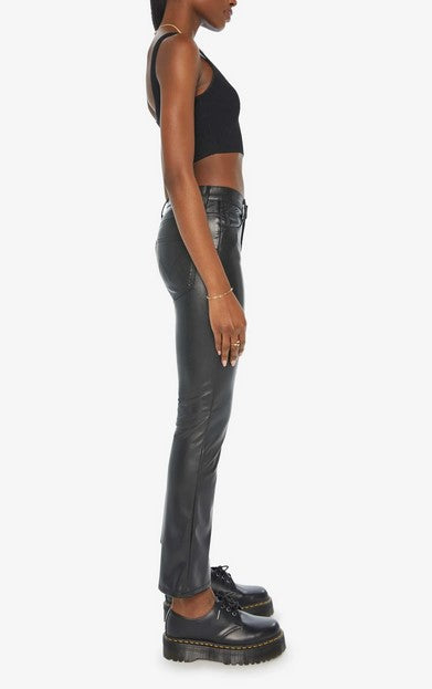 Mother The Insider Flood Jeans - Black