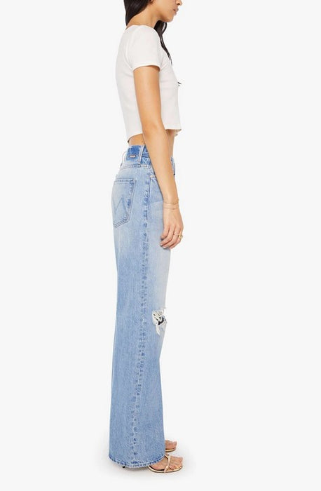 Mother The Dodger Sneak Jeans - Floral Frenzy