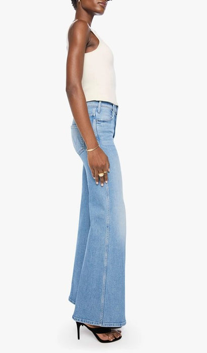 Mother The Hustler Roller Double Sneak Jeans - Saddle Up