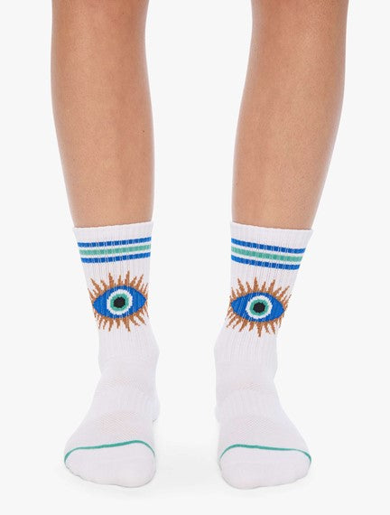 Mother Baby Steps Socks - Cosmic Eye