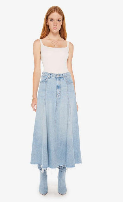 Mother The Full swing Denim Skirt - I'm with the Band