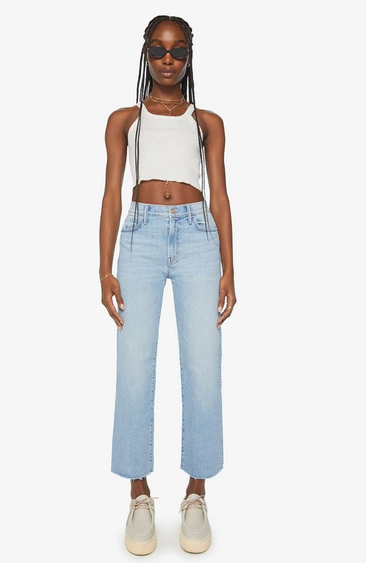 Mother The Kick It Ankle Fray jeans - Norway,Dude – Shop Fuschia