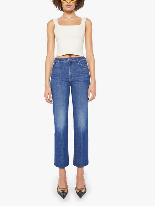 Mother The Kick It Flood Jeans - Do Not Disturb