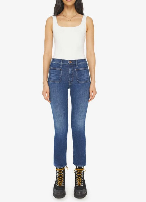 Mother The patch Pocket Insider Flood Jeans - On Your Left