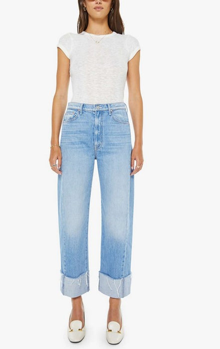 Mother The half-Pipe Ankle Cuff Jeans - Last Bite