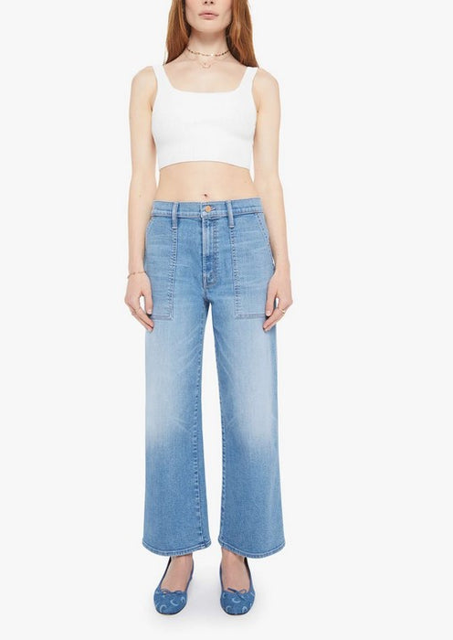 Mother The Stitch Up Maven Flood Jeans - Ride Hard Live Louder