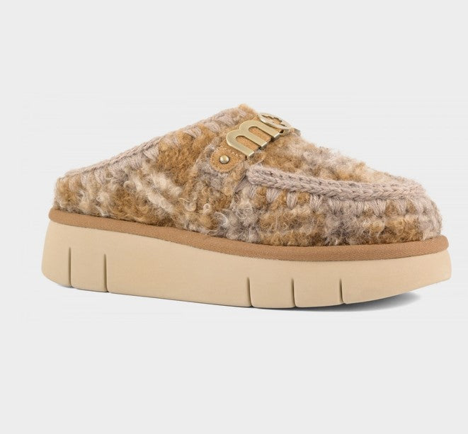Mou Bounce Clog Check - Teddy Plaid