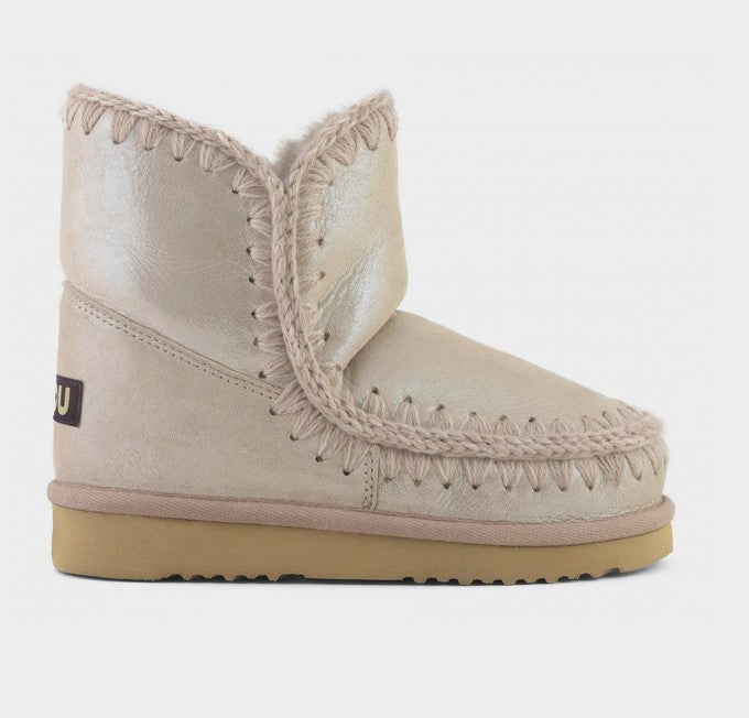 Mou Eskimo 18 Metallic Leather - Stone Metallic