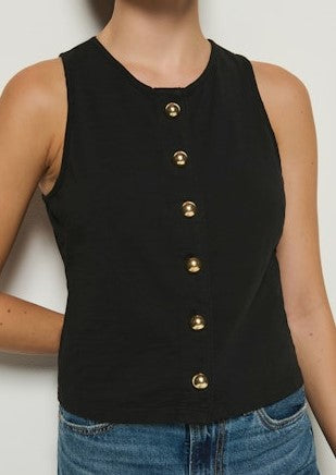 Nation Abbie Tank - Black